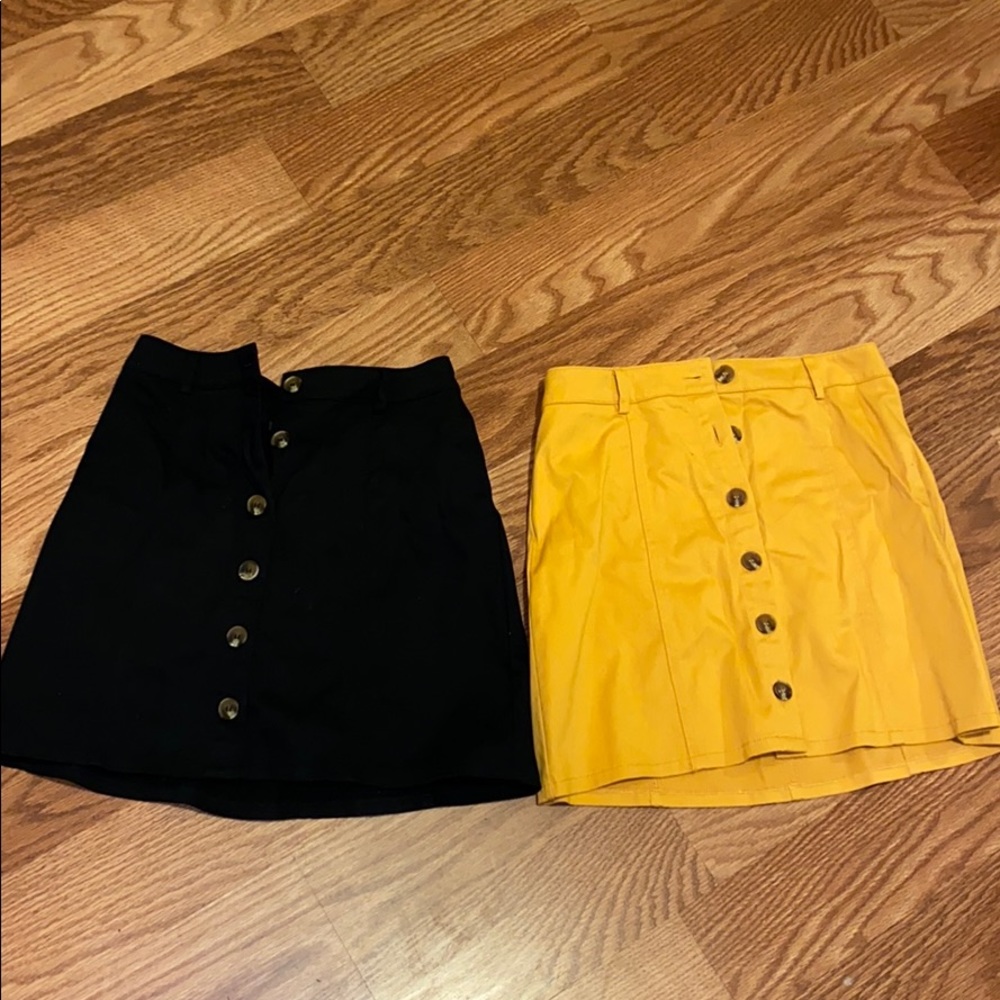 High waisted skirts